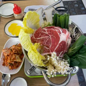 함경옥 사과냉면 만두 리뷰 사진