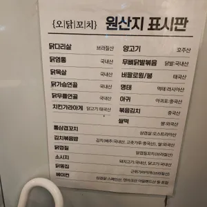 오닭꼬치 리뷰 사진
