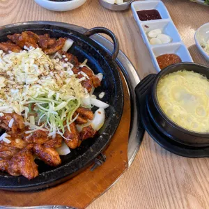 계룡 숯불닭갈비 닭보쌈 리뷰 사진