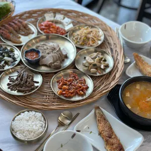소쿠리밥상 사진