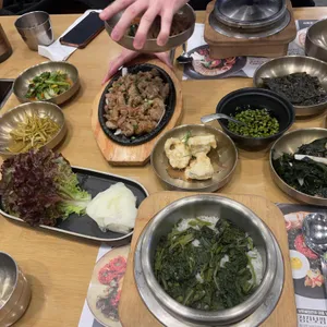 보릿골 정찬 사진