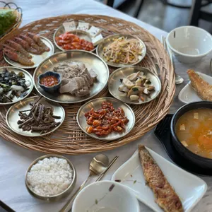 소쿠리밥상 사진