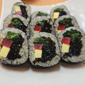 배말칼국수김밥 사진