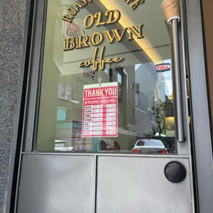올드브라운커피 리뷰 사진