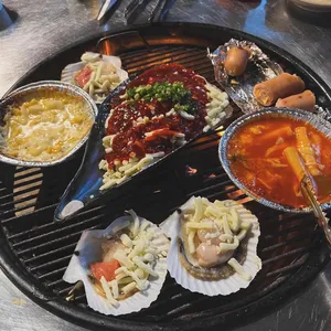 불티조개구이 사진