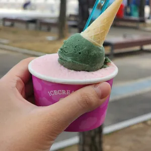 아이스크림 옥 리뷰 사진