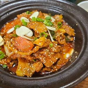 일출보리밥 사진