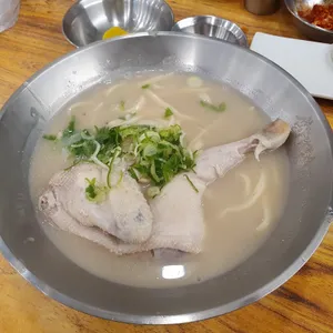 언양닭칼국수 사진
