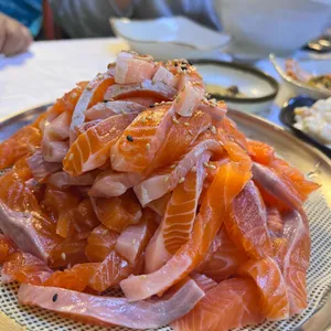 내수송어회 사진