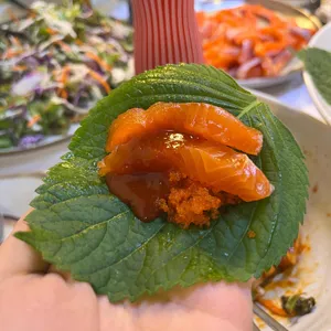 내수송어회 사진
