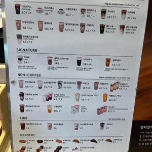 텐퍼센트커피 리뷰 사진