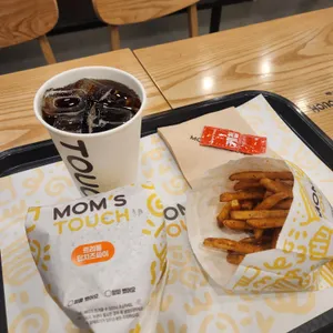 맘스터치 리뷰 사진