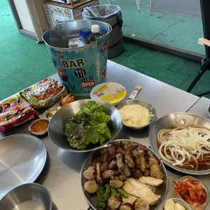 어린이회관 바베큐장 사진
