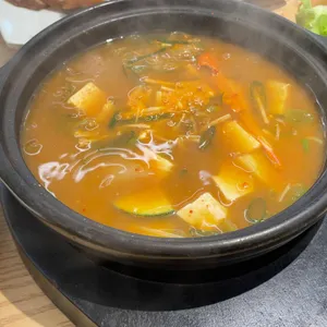 꽃게주는 보리밥 사진