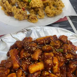 포메스숯불양념치킨 사진