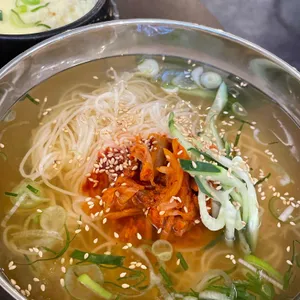 숯불의 닭 사진