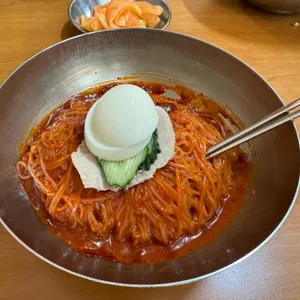 북청밀면 사진