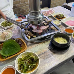 한돈 단불 뒷고기 사진