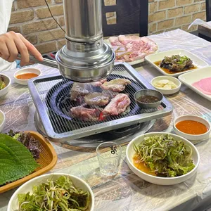 한돈 단불 뒷고기 사진