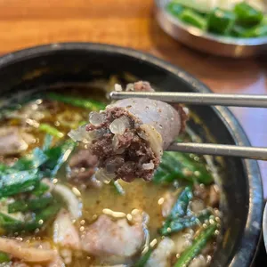 백암왕순대 사진