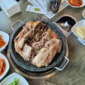 농다리은행나무집 사진