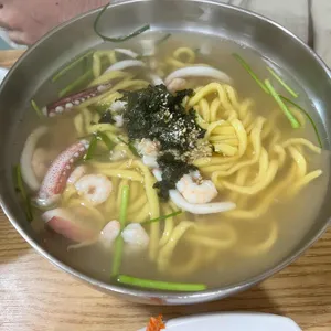 미가칼국수 사진