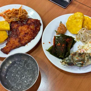 콩밭에 사진