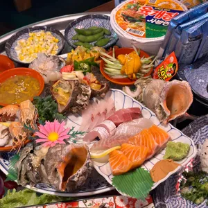 우기식당 바다 사진