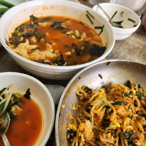 강산손수제비 사진