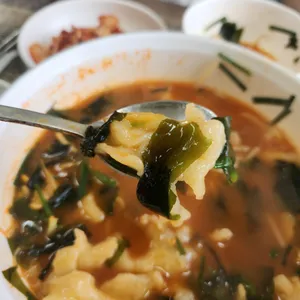 강산손수제비 사진