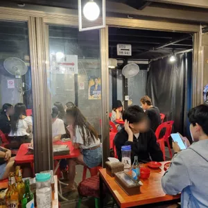 야간얼큰우동 리뷰 사진