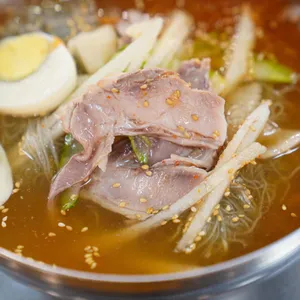 황산냉면 사진