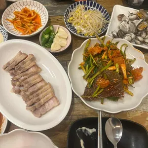 점심밥상 저녁술상 사진