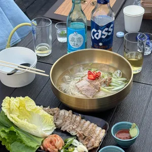 전통주바 선상 사진