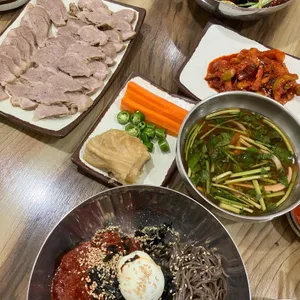 봉평장터 사진