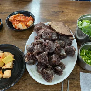 고흥순대국머리고기 사진