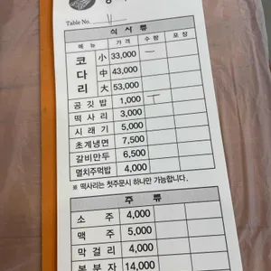 개금코다리 리뷰 사진
