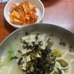 진천칼국수 사진