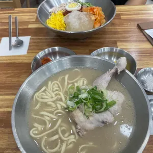 언양닭칼국수 사진