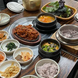 우렁쌈밥 리뷰 사진
