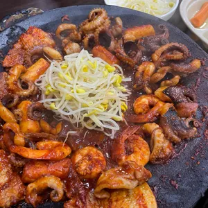 해가솥뚜껑쭈꾸미 사진