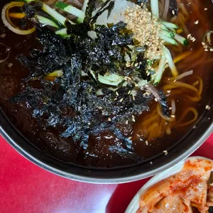 장수멸치국수 사진
