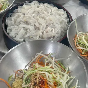 송도물회 사진