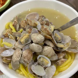황도 바지락 칼국수 리뷰 사진