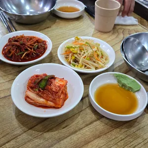 시골식당 사진