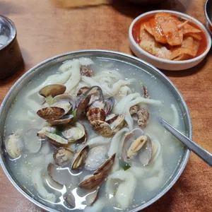 파전칼국수 사진