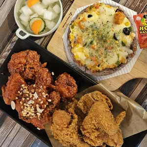 자담치킨 사진