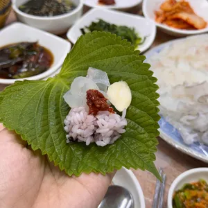 죽변항자매막회 사진