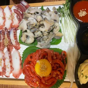 장어굽는 총각들 사진