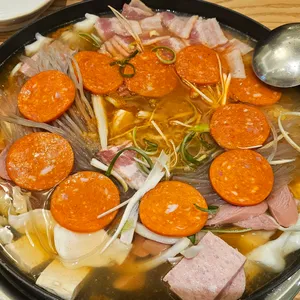 김뚜껑부대찌개 사진